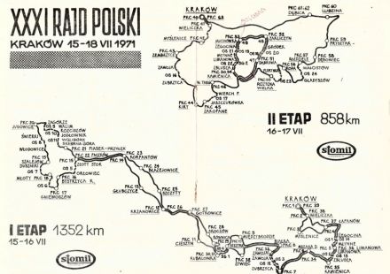 Rajd Polski - 1971r.